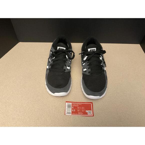 New! Womens Nike Free Run 2 Black/White/Off Noir Running Shoes. Size 8. Awesome - Picture 3 of 9